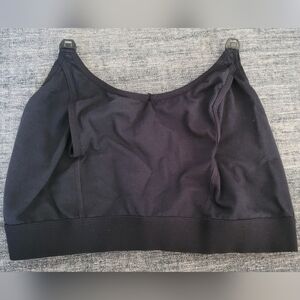 Bravado Black Nursing Sleep Bra - Clip-Down Support